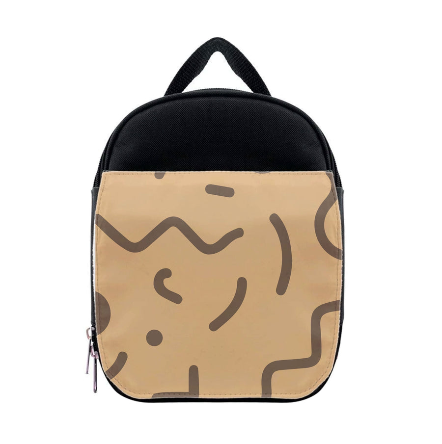 Nude Abstract Pattern - Eighties Lunchbox