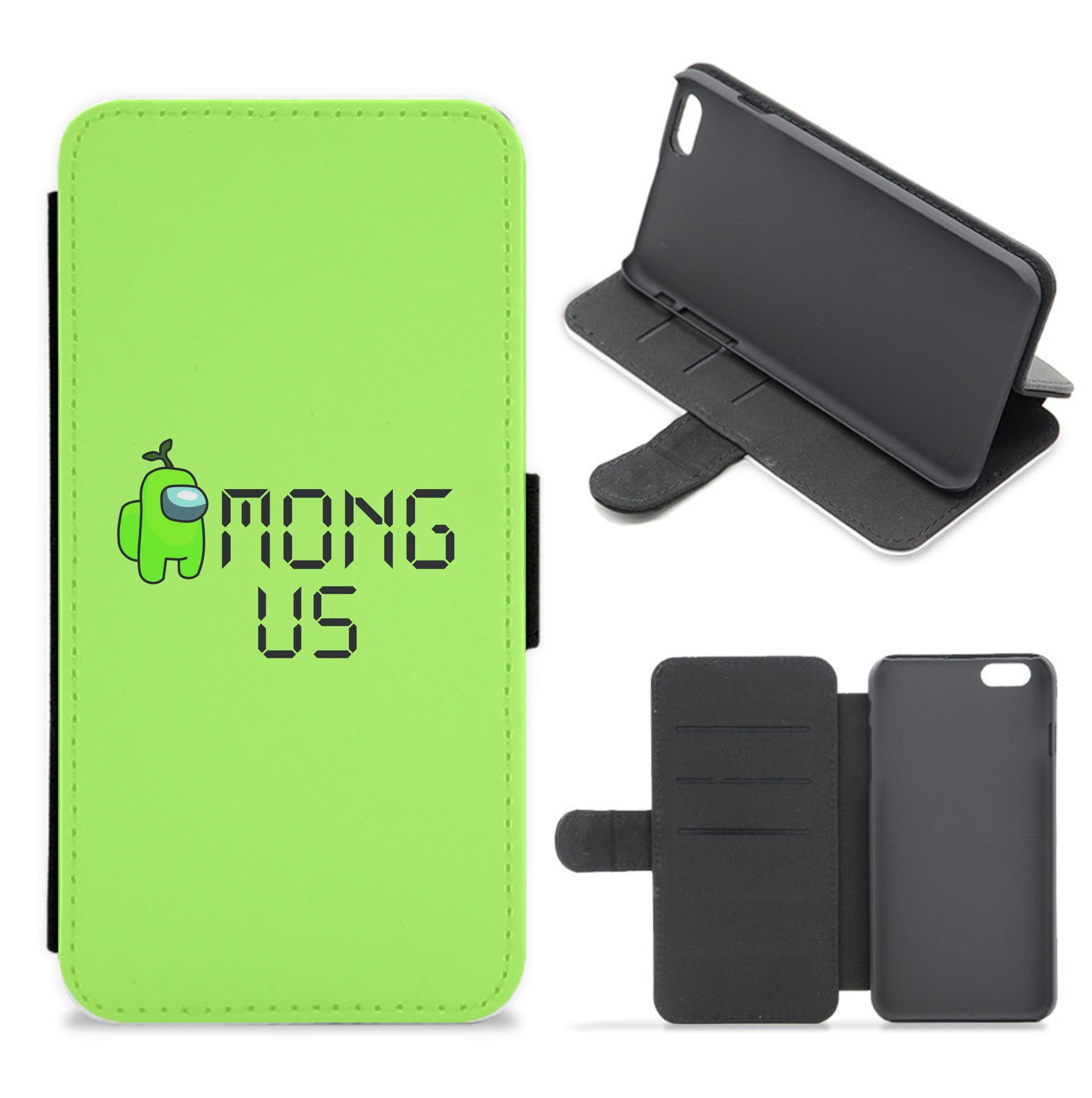 Among Gaming - Green Flip / Wallet Phone Case