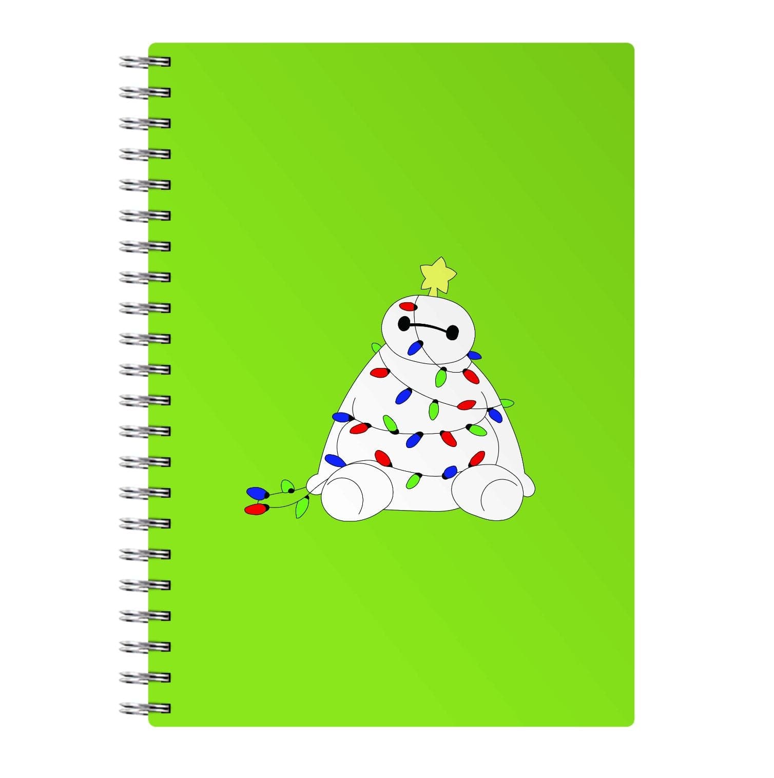 Baymax Christmas Notebook