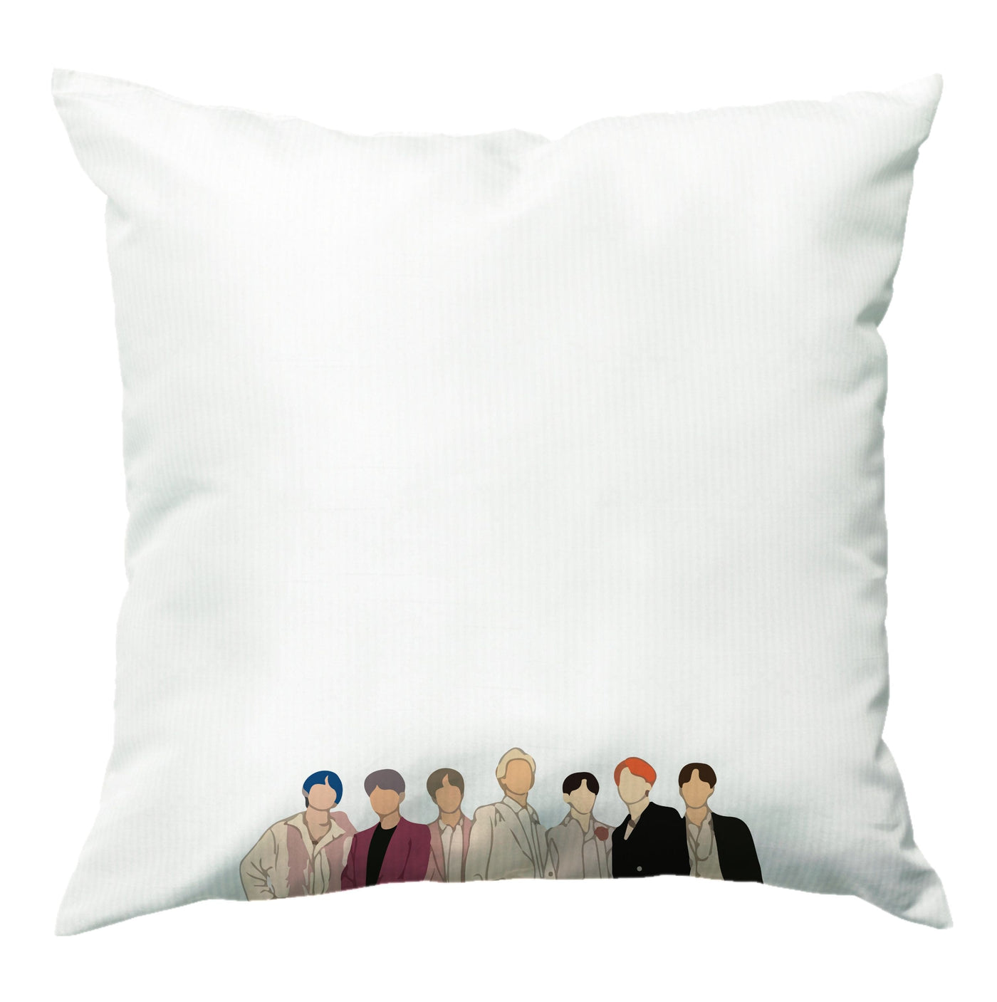 Faceless BTS Band Cushion