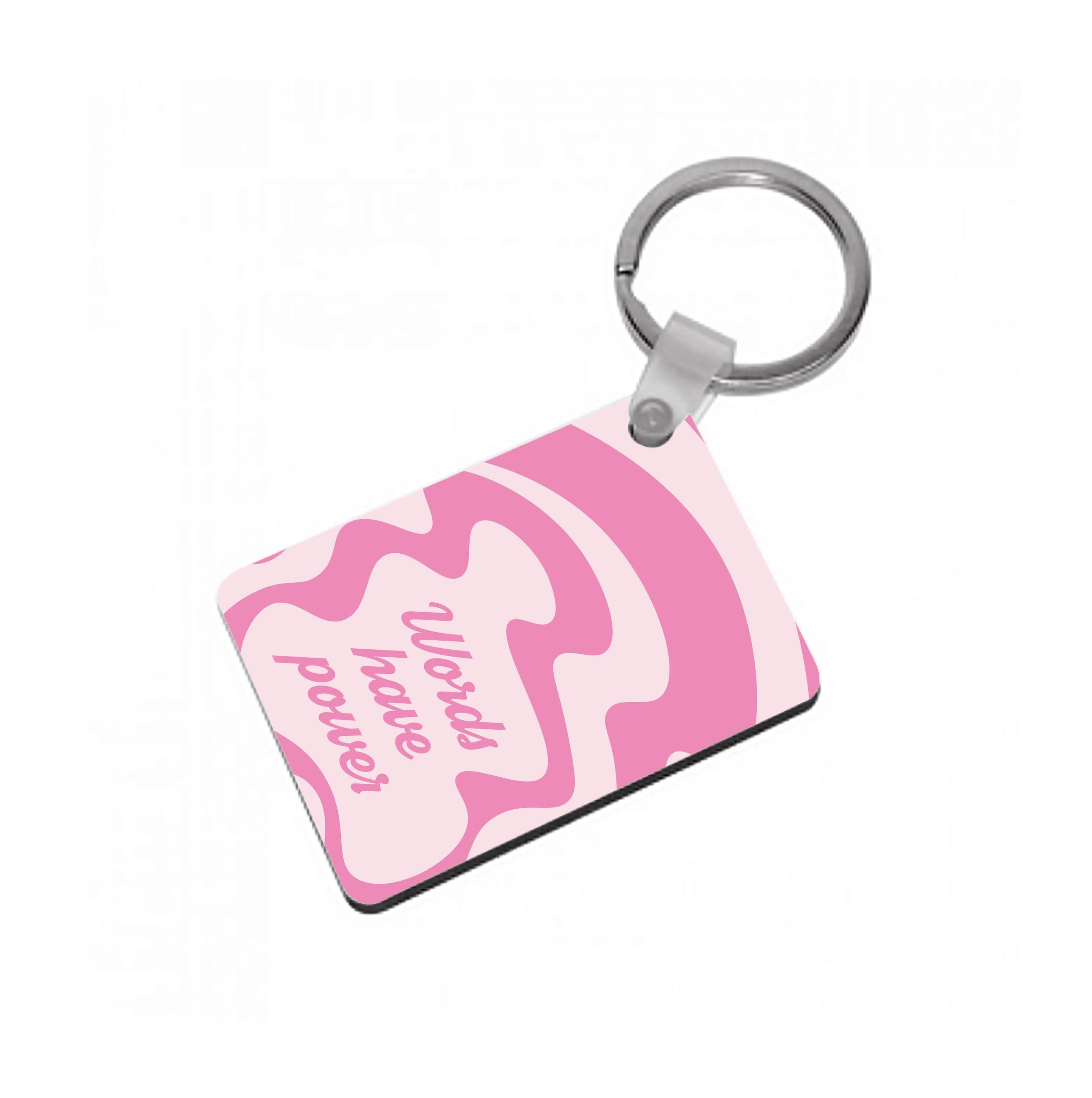 Words Have Power Keyring