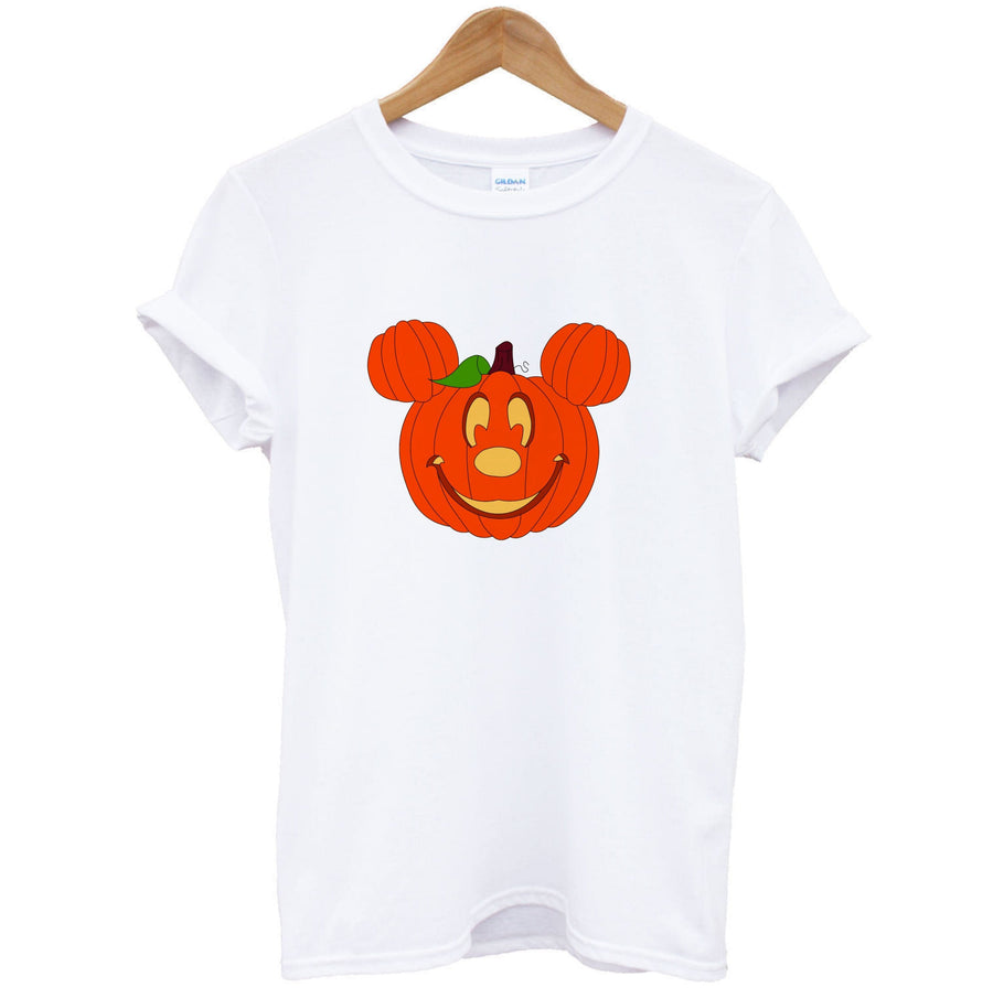 Mickey Mouse Pumpkin - Disney Halloween T-Shirt