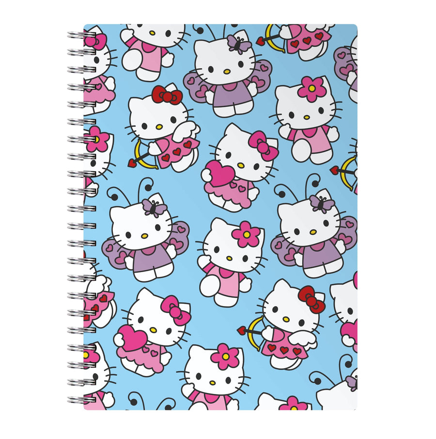 Hello Kitty Pattern  Notebook