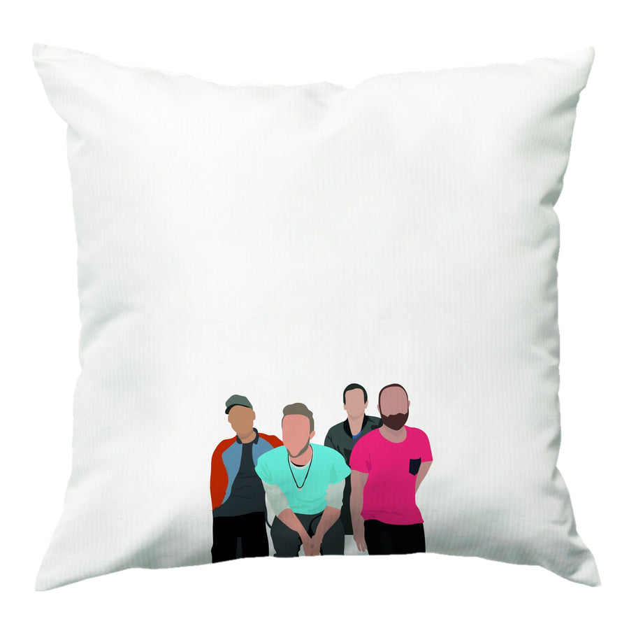 Coldplay Band Cushion