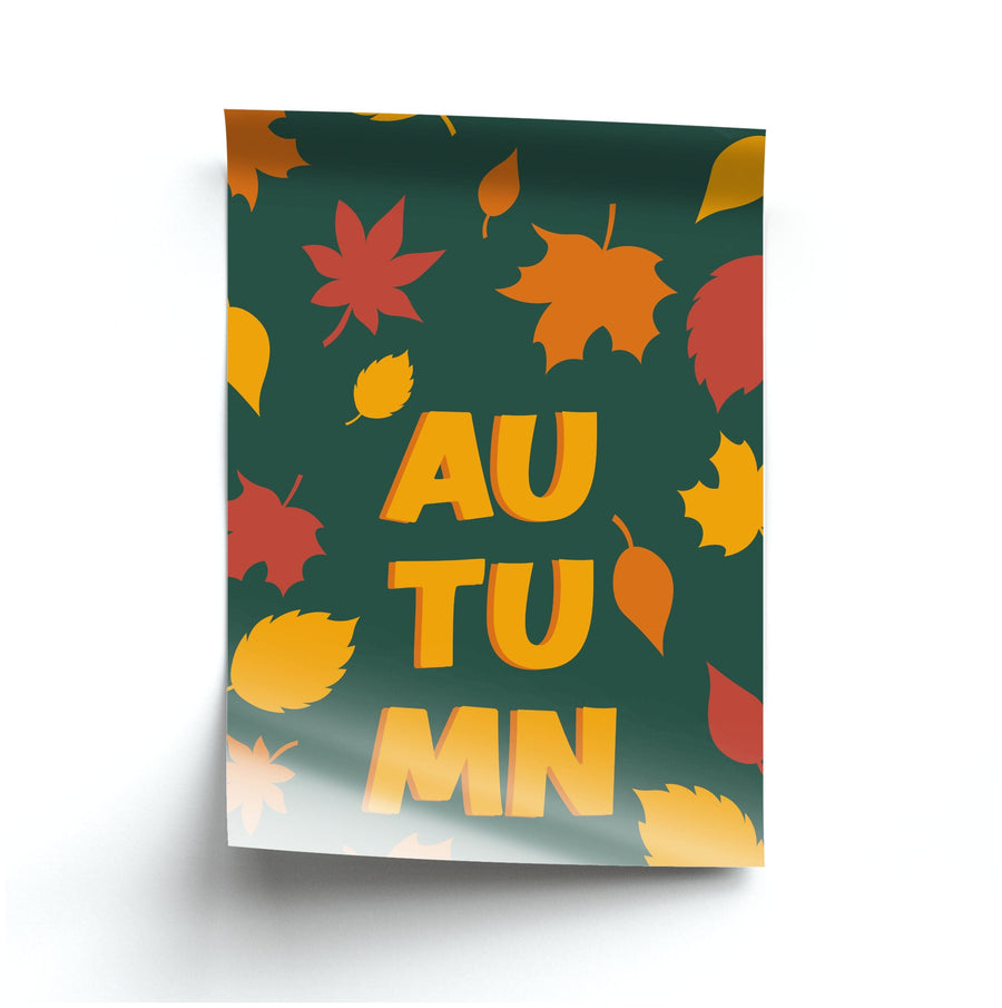 Leaves - Autumn Poster