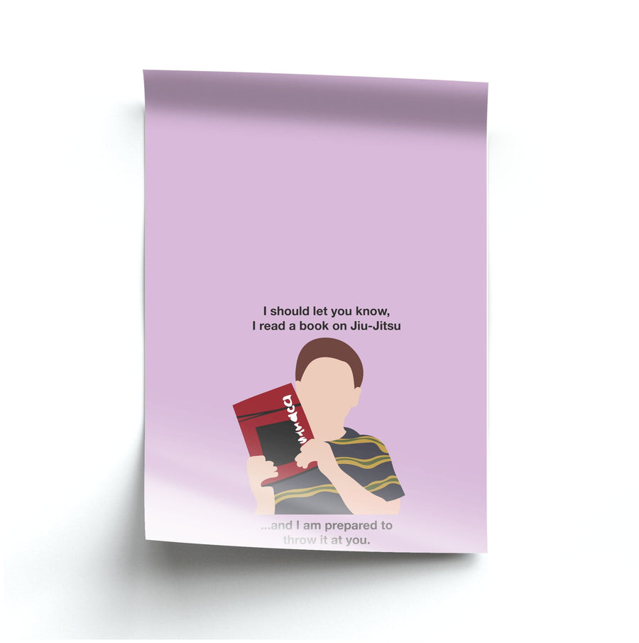 Book On Jiu-Jitsu - Young Sheldon Poster