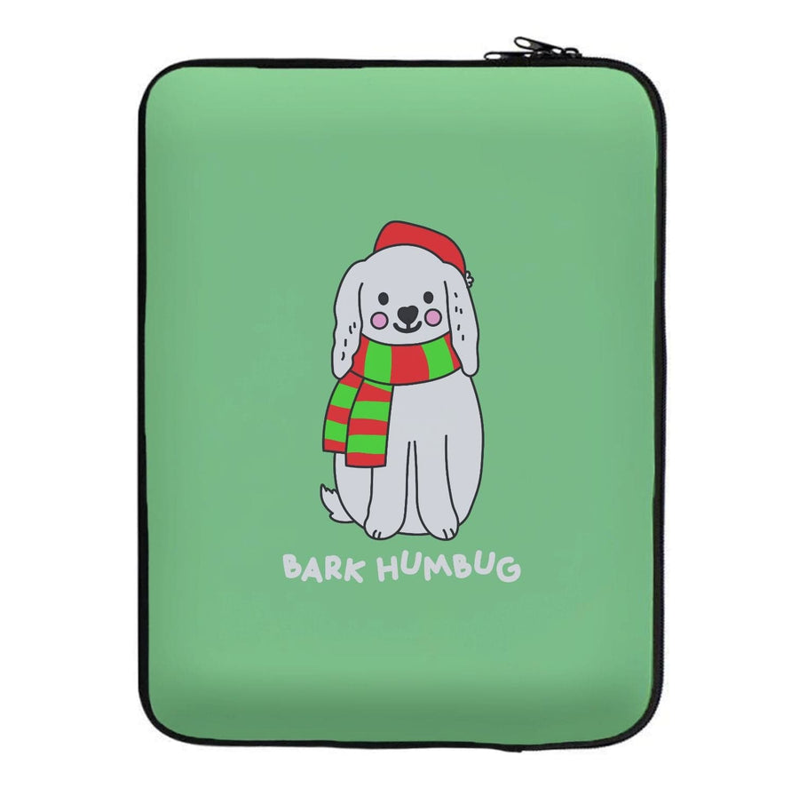 Bark Humbug - Christmas Puns Laptop Sleeve