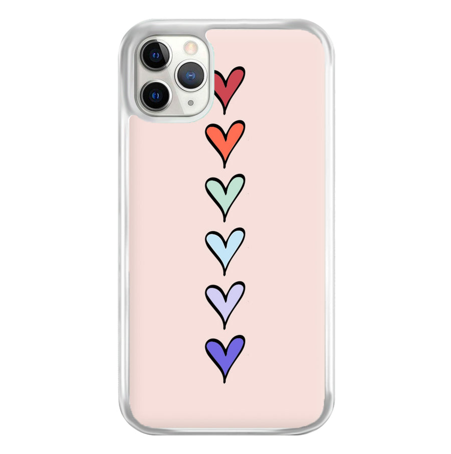 Love Heart Line Phone Case