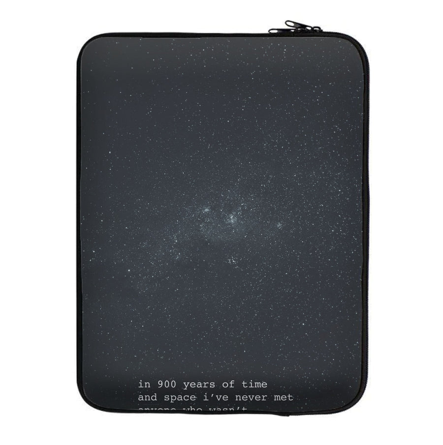 In 900 Years - Doctor Who Laptop Sleeve