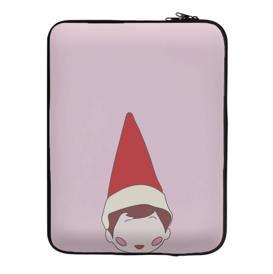 Elf Rosy Cheeks - Christmas Laptop Sleeve