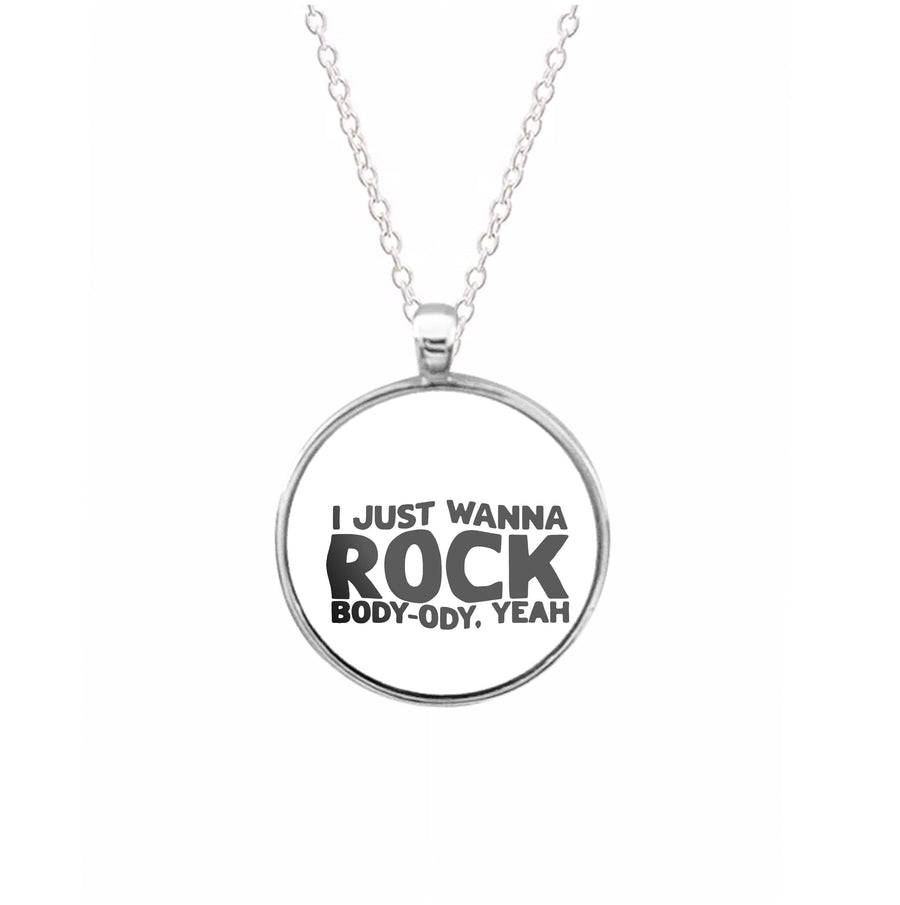 I Just Wanna Rock - TikTok Trends Necklace