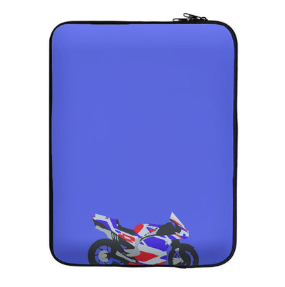 Red And Purple Motorbike - Motorbike Laptop Sleeve