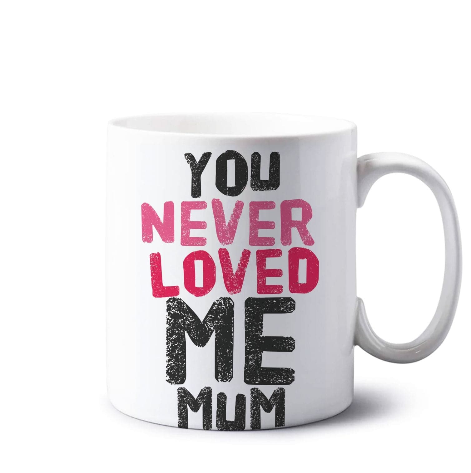 You Never Loved Me Mum Mug