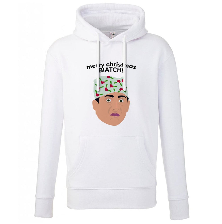 Merry Christmas Biatch - The Office Hoodie