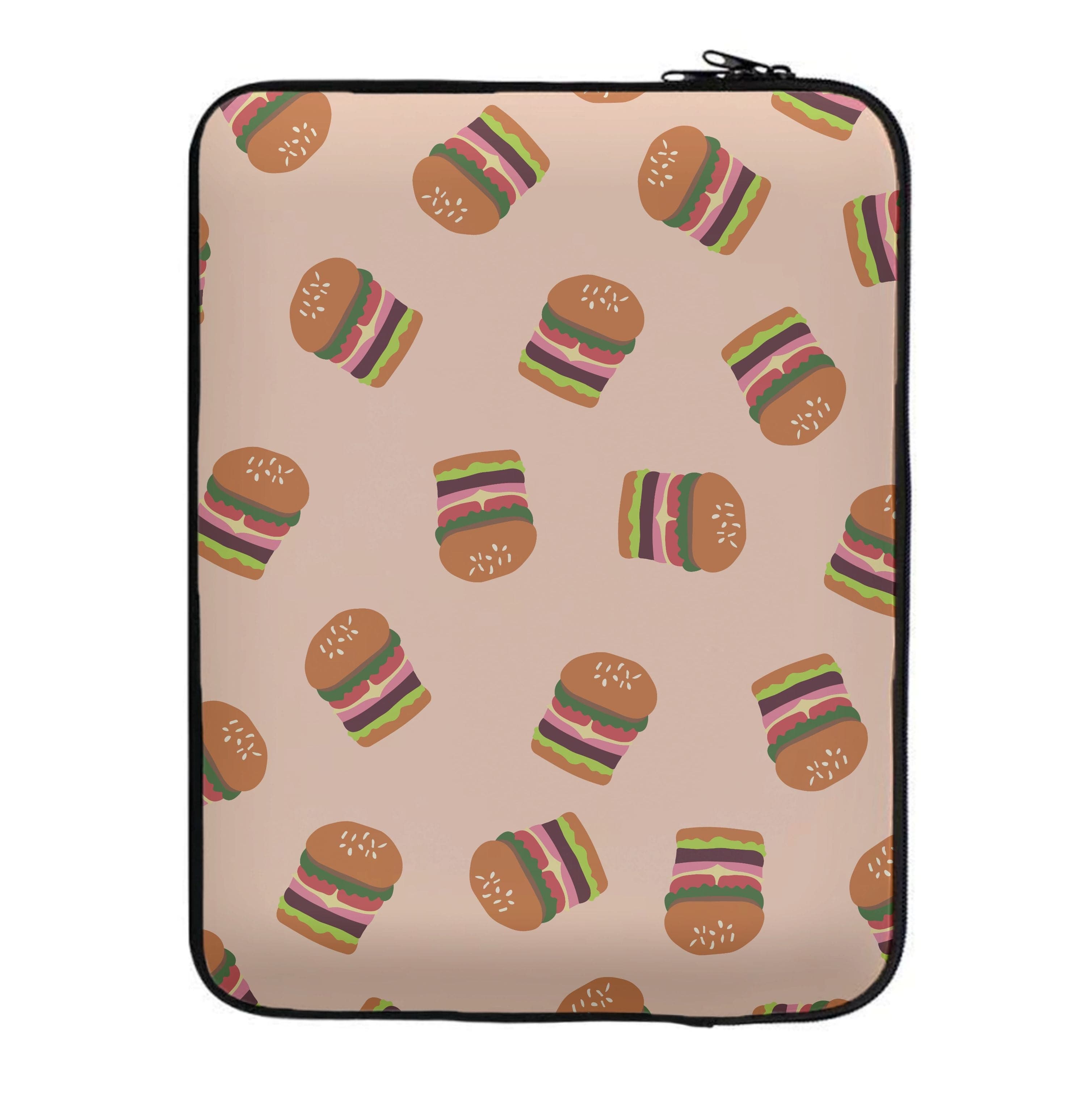 Burgers - Fast Food Patterns Laptop Sleeve