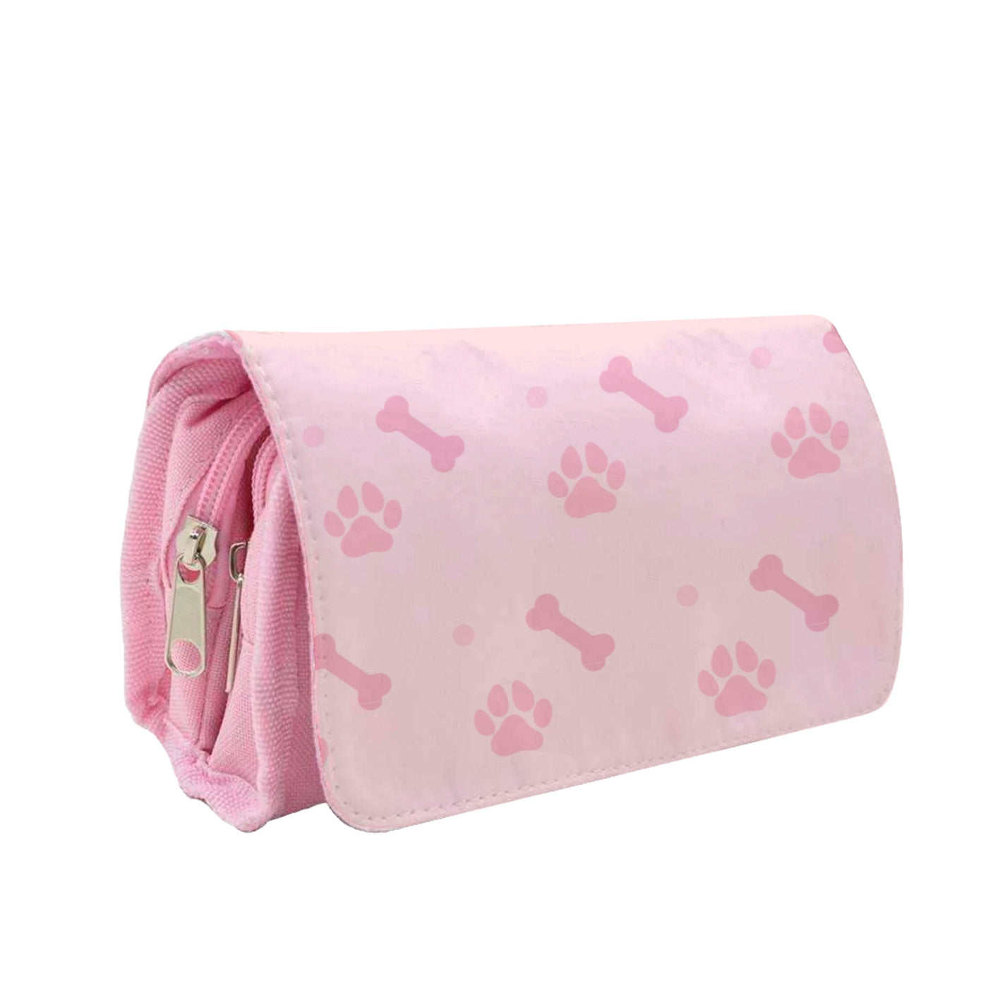 Dog And Paw - Dog Pattern Pencil Case