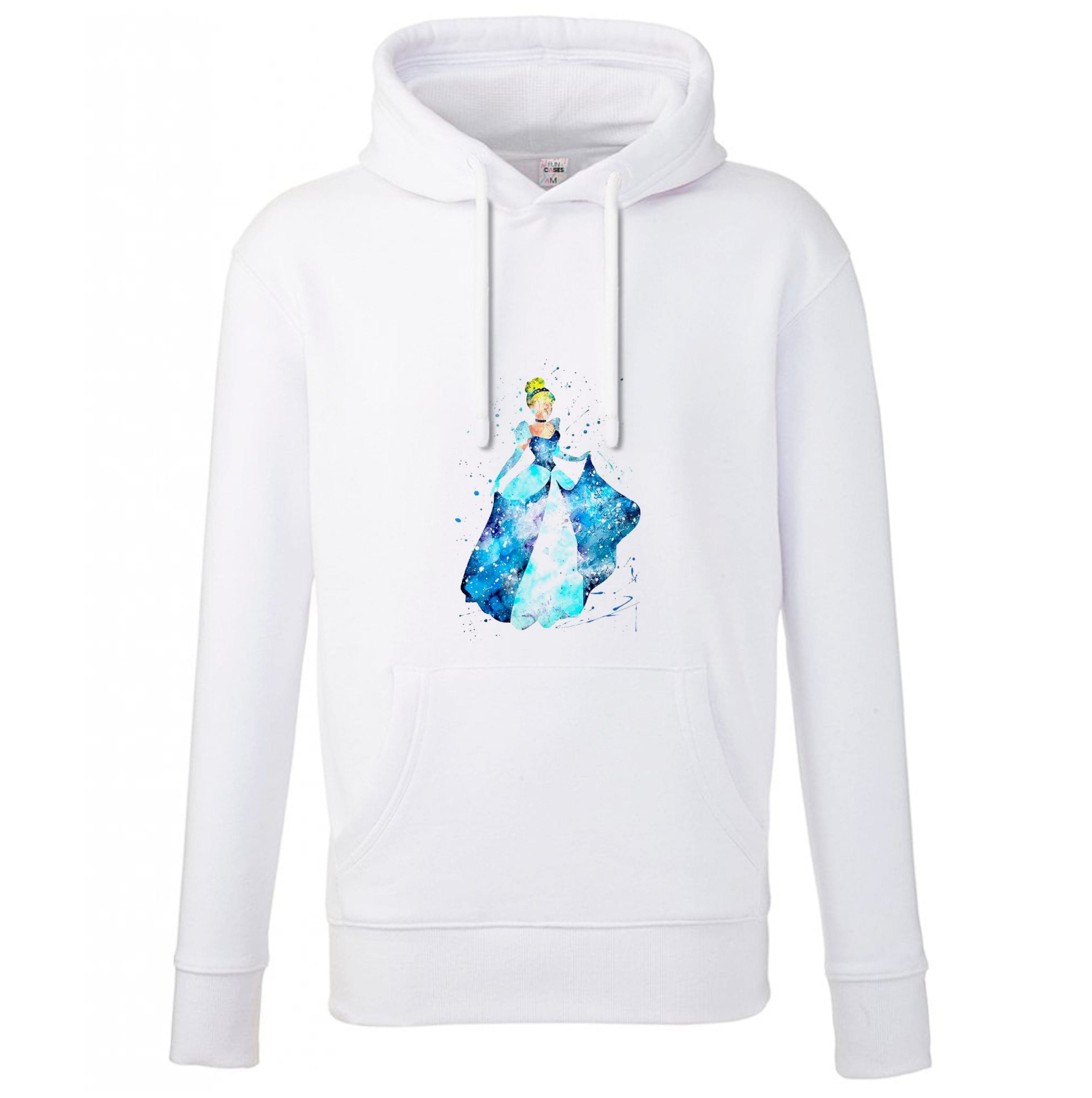 Watercolour Cinderella Fairytale Hoodie