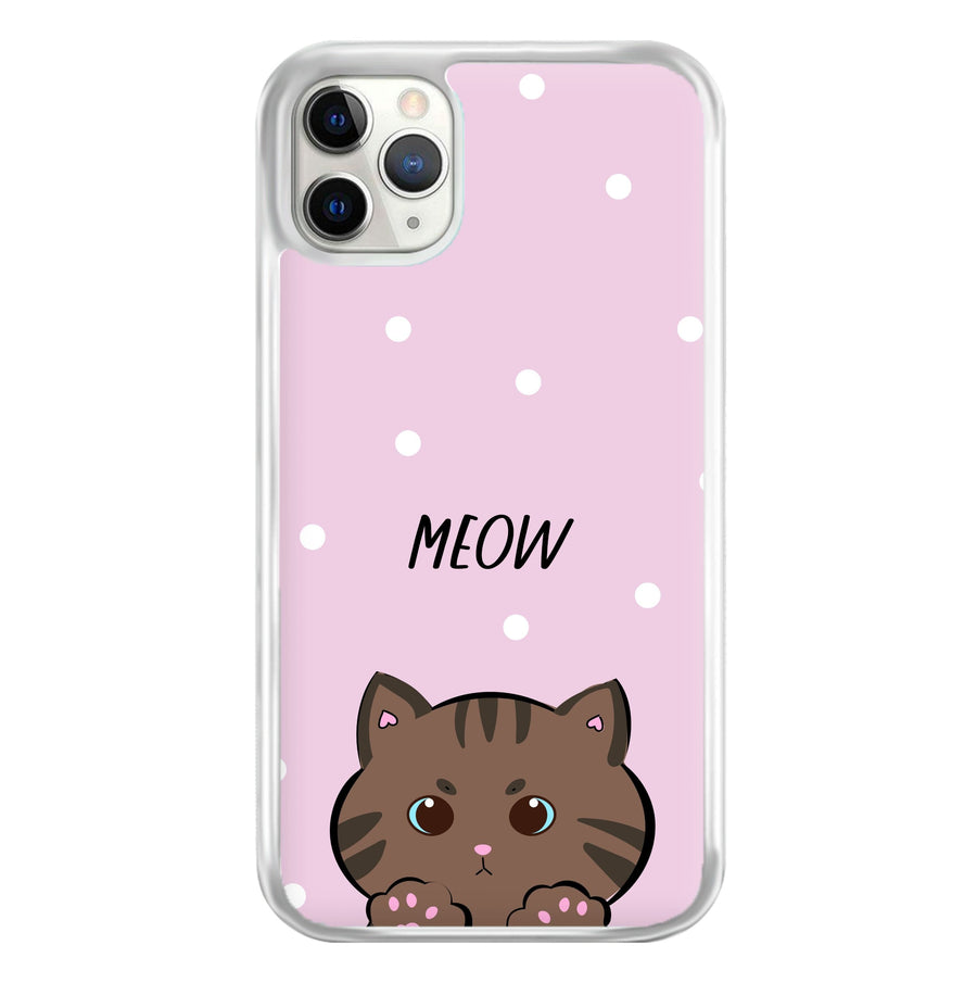 Meow Purple - Cats Phone Case