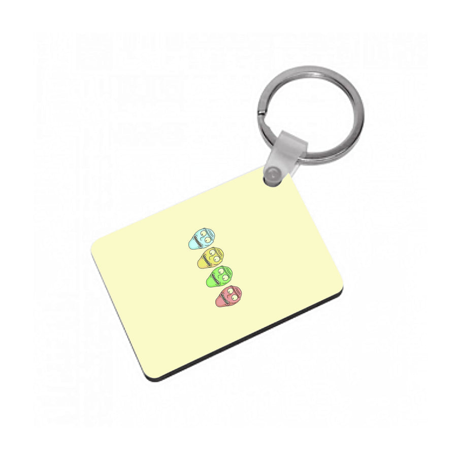 Get Schwifty - Rick And Morty Keyring
