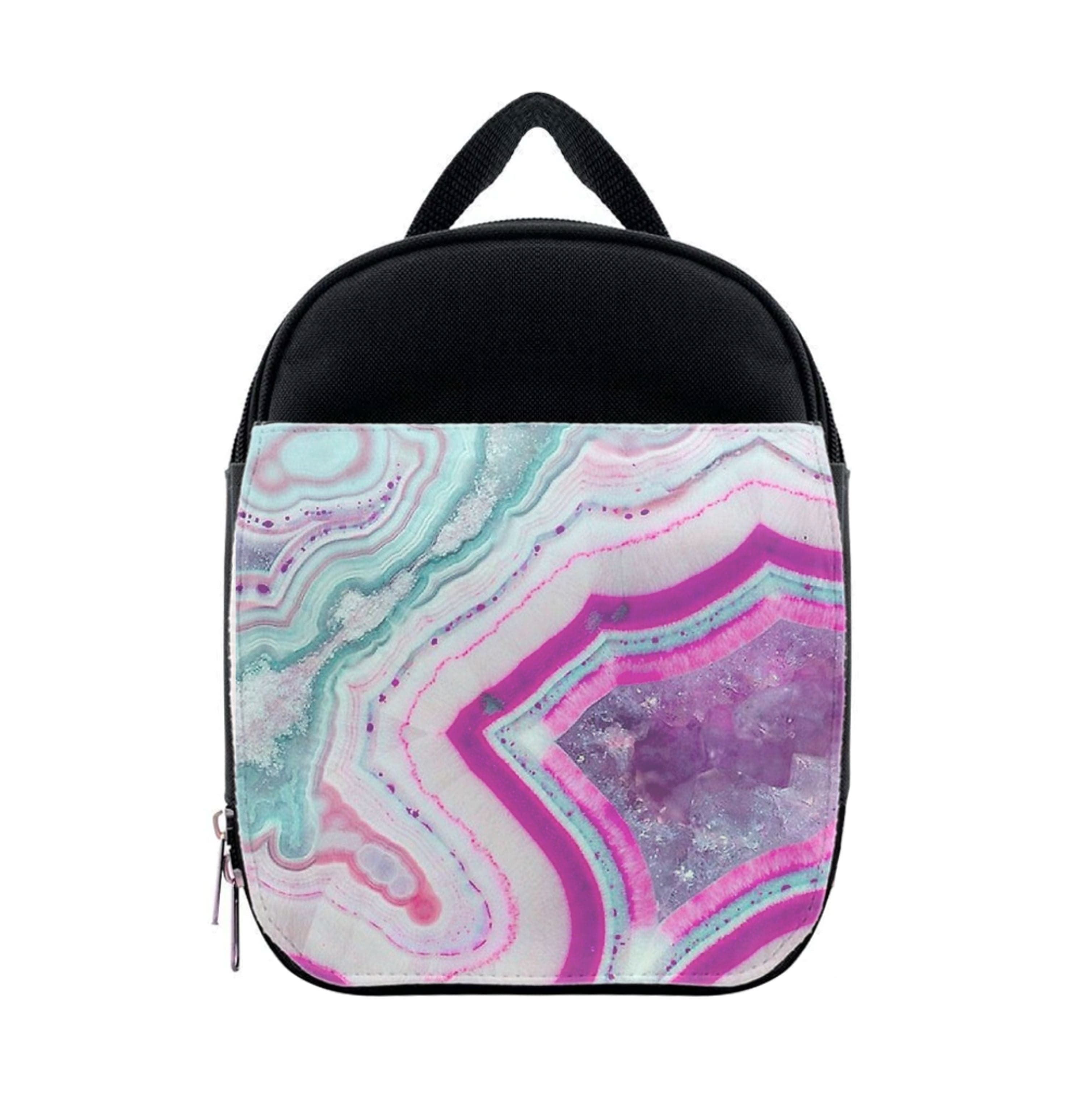 Purple Geode Pattern Lunchbox