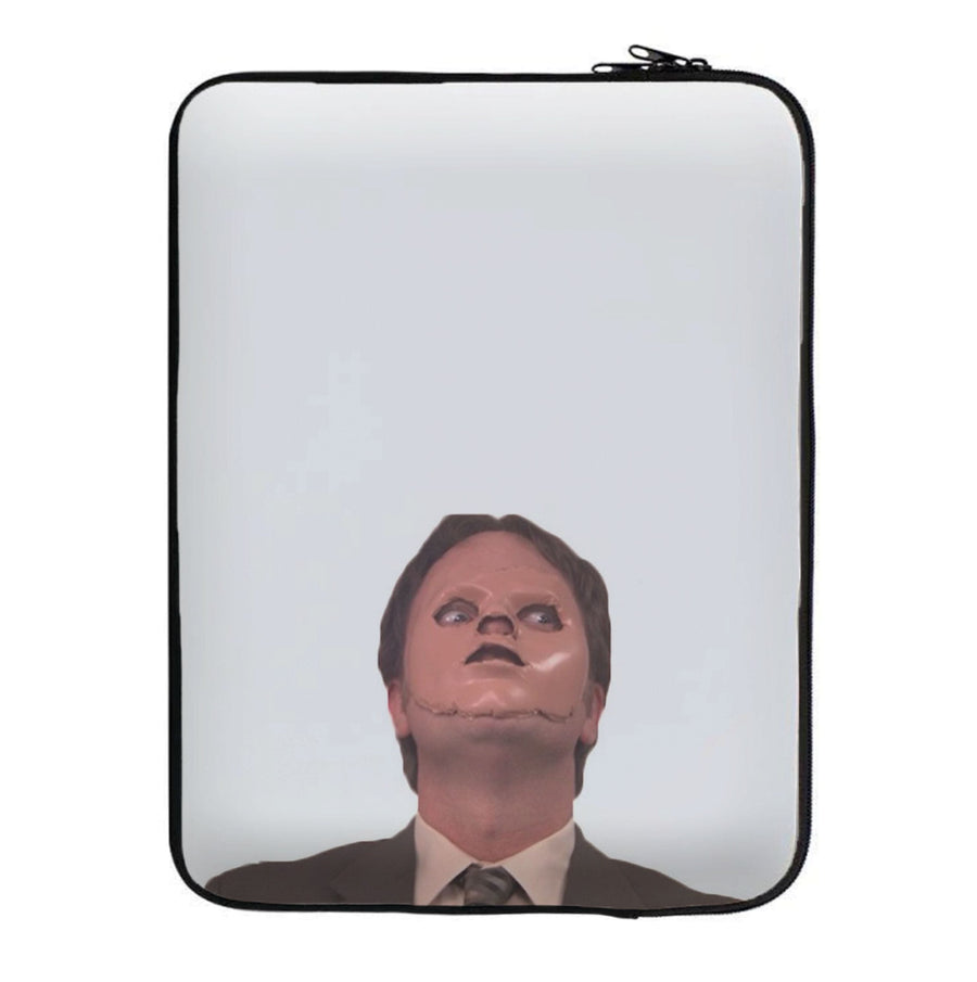 Dwight And The Dummy - The Office Laptop Sleeve