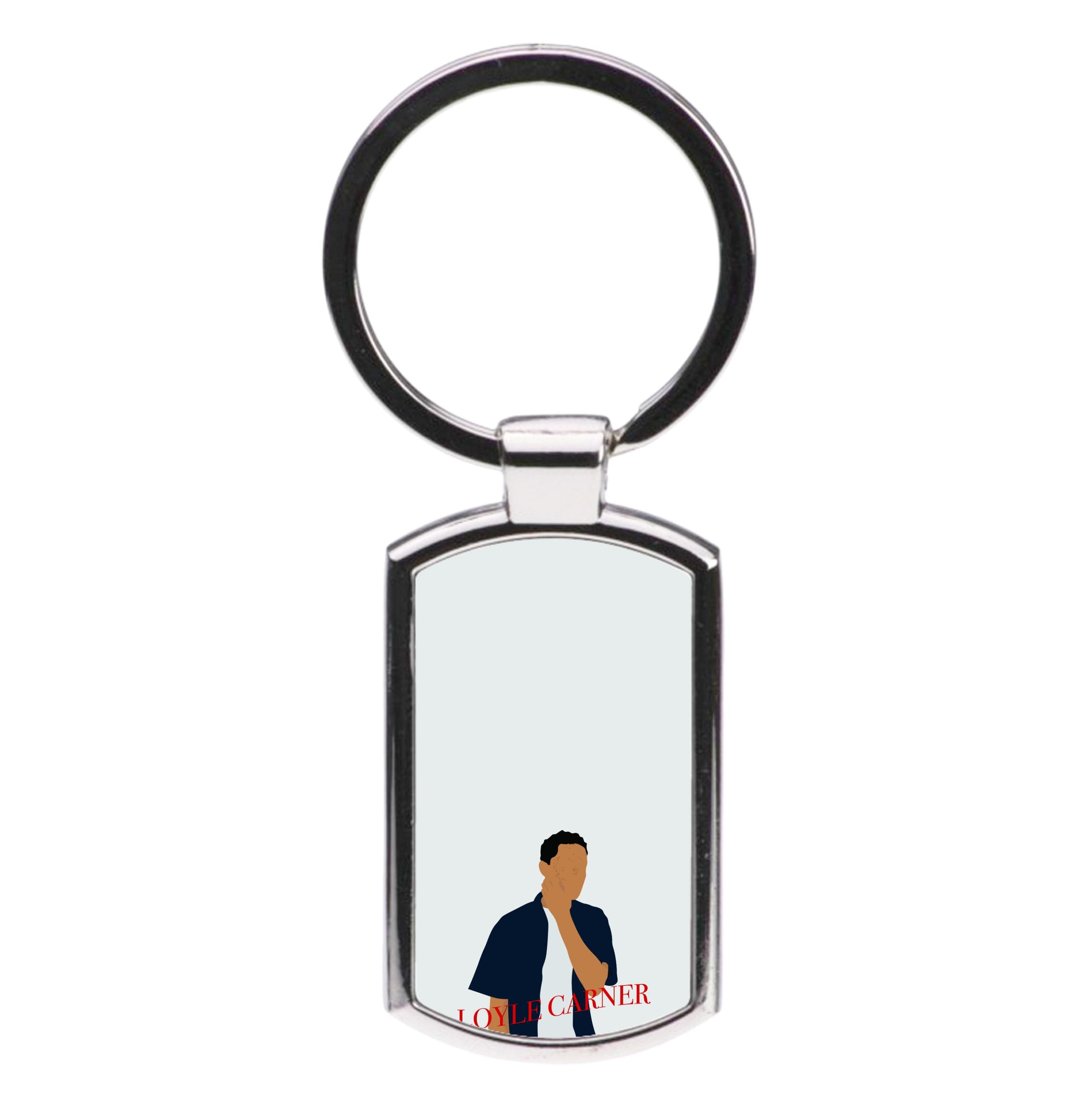 Blue Shirt - Luxury Keyring