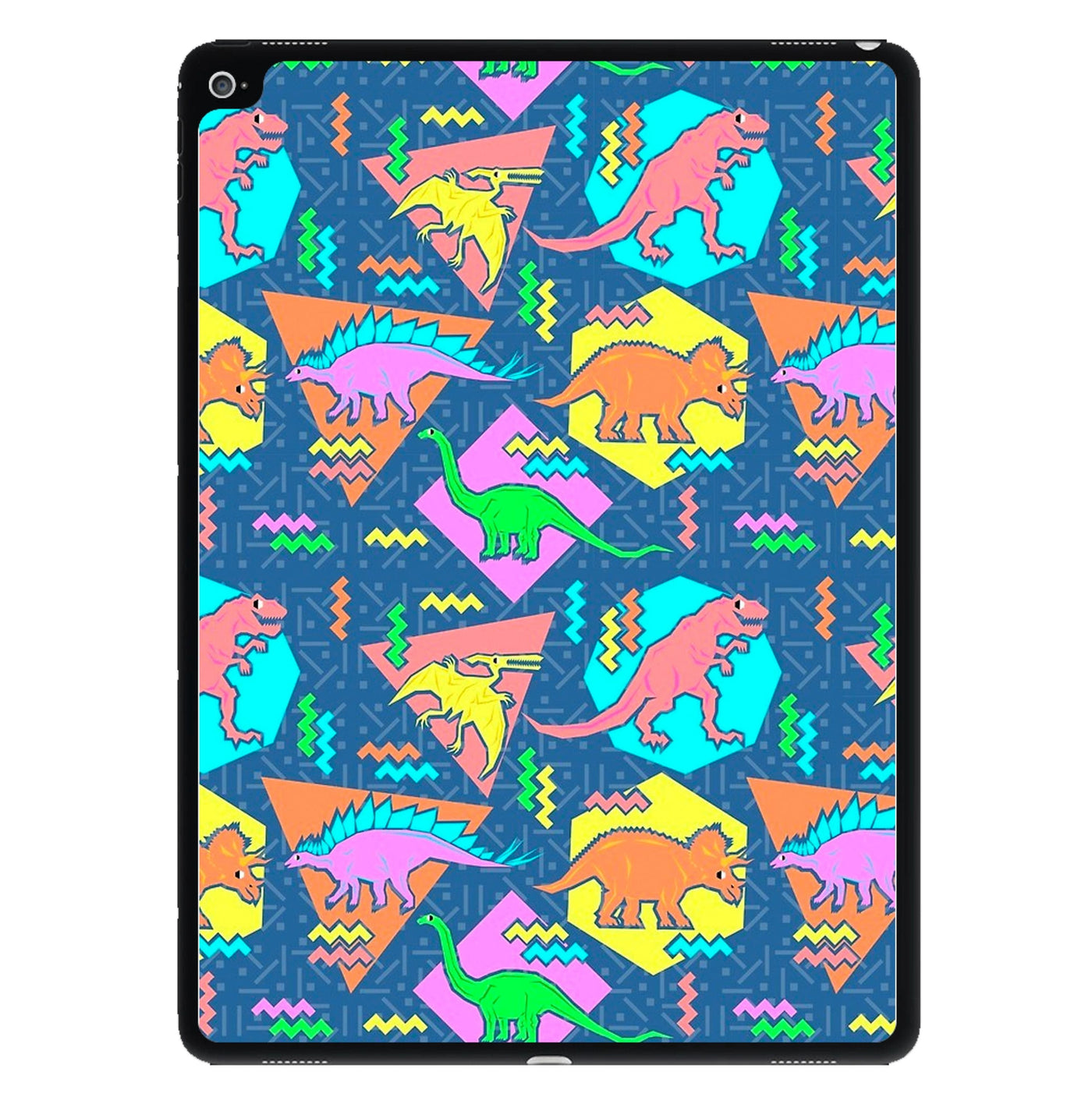 Nineties Dinosaurs Pattern iPad Case