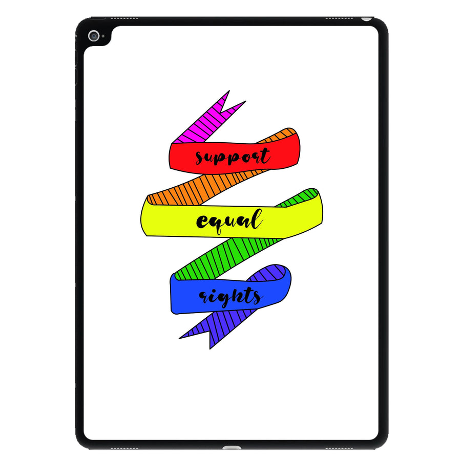 Support equal rights - Pride iPad Case