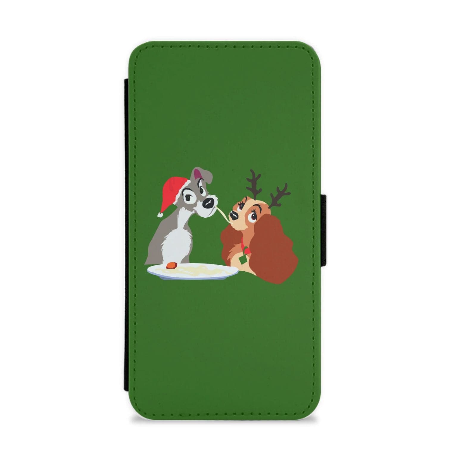 Christmas Lady Flip / Wallet Phone Case