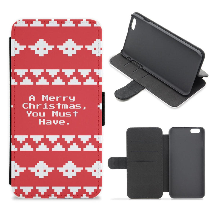 A Merry Christmas You Must Have - Star Wars Flip / Wallet Phone Case