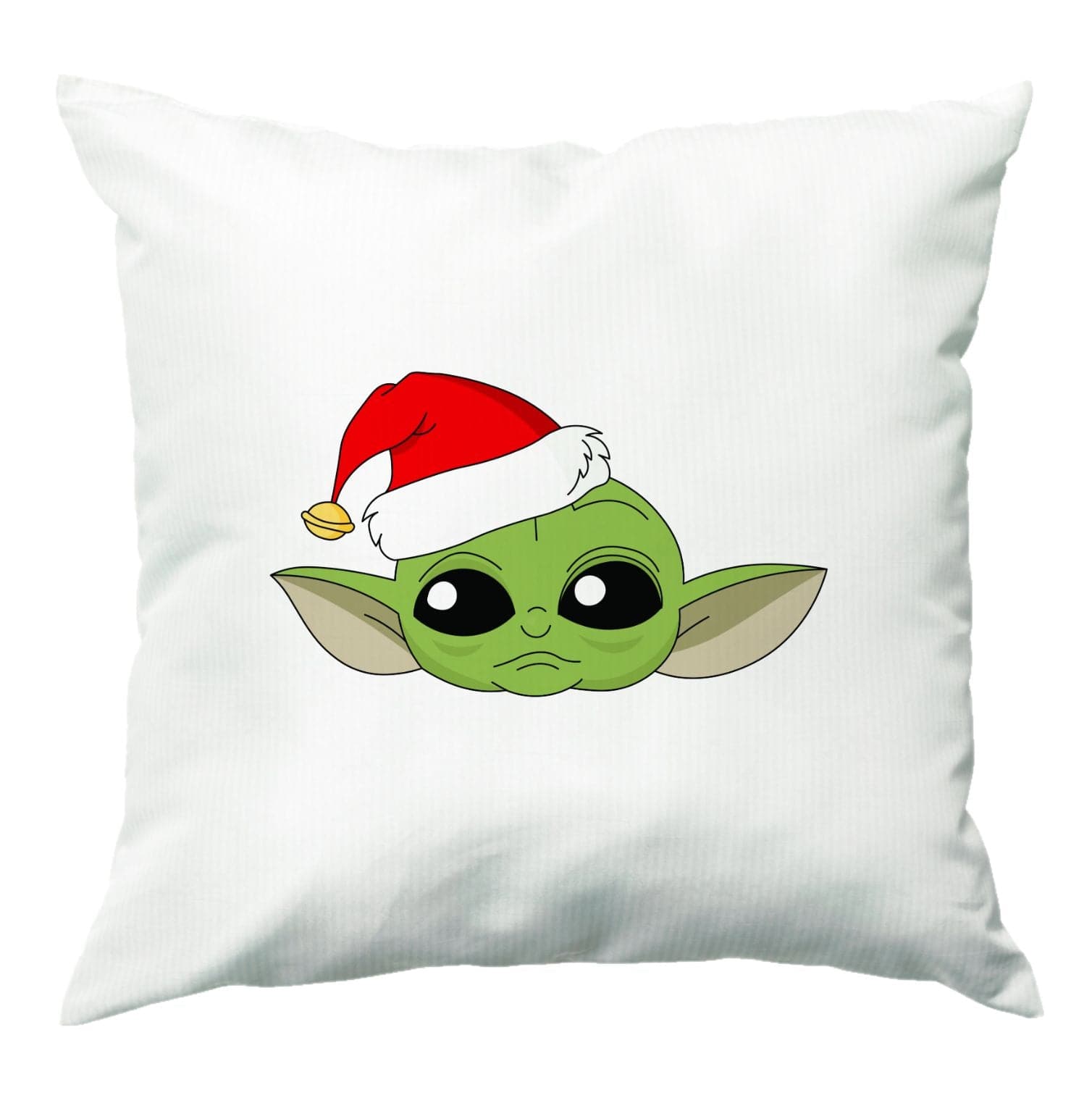 Baby Yoda Christmas Pattern Cushion