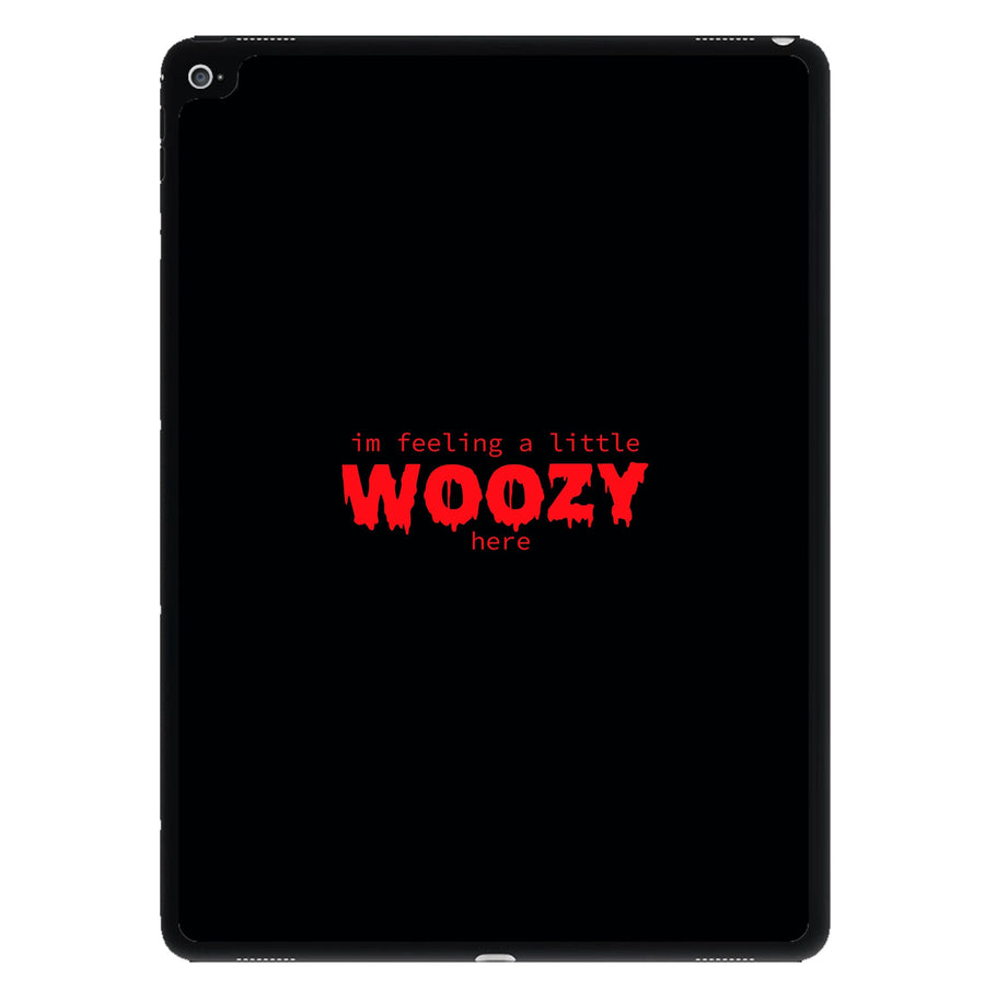 Im Feeling A Little Woozy Here - Scream iPad Case