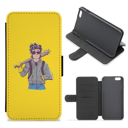 Dad Steve Harrington - Stranger Things Flip Wallet Phone Case - Fun Cases