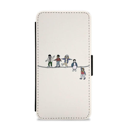 Stranger Things Acrobats Flip / Wallet Phone Case - Fun Cases