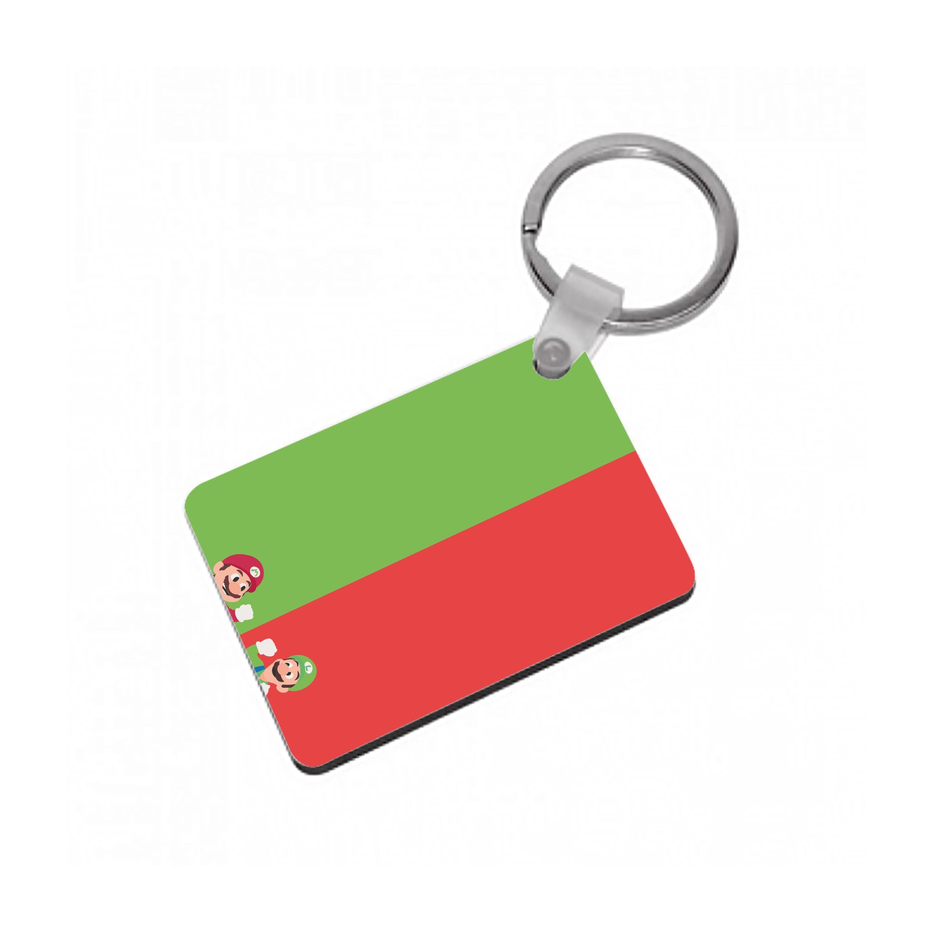 Mario And Luigi Keyring