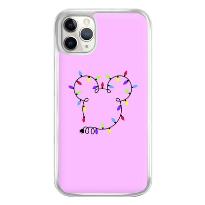 Mouse Christmas Lights Christmas Phone Case