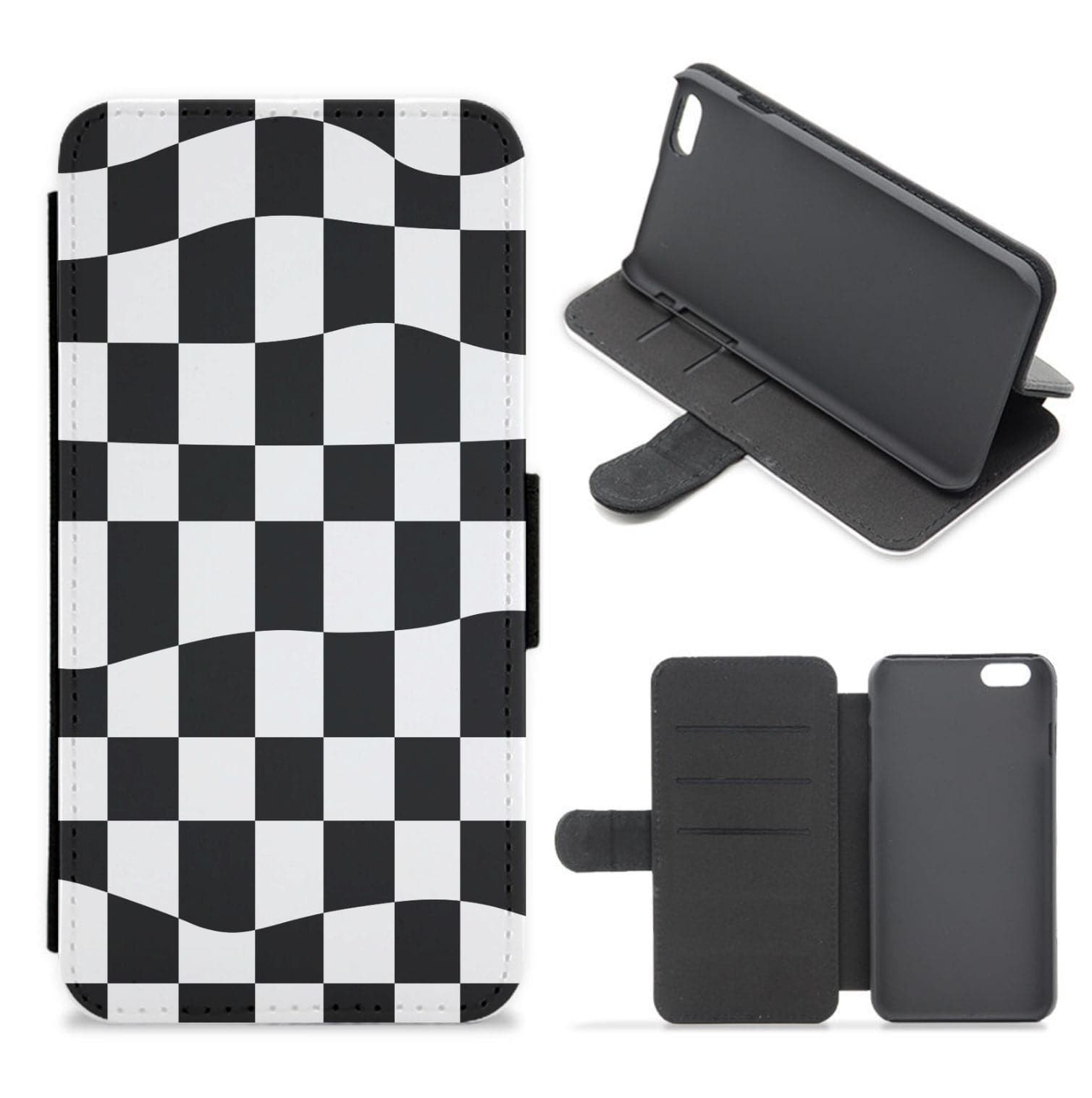 Pattern - Motorbike Flip / Wallet Phone Case