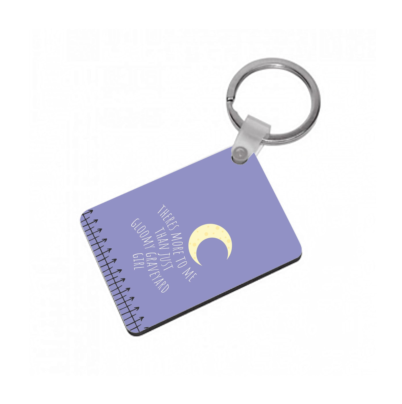 Theres More To Me - TV Quotes Keyring