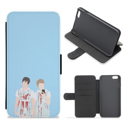 Halloween - S & C Flip / Wallet Phone Case