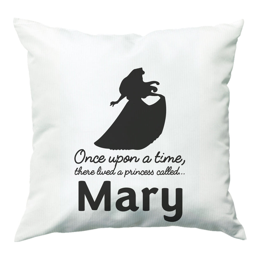 Once Upon A Time There Lived A Princess - Personalised Disney  Cushion