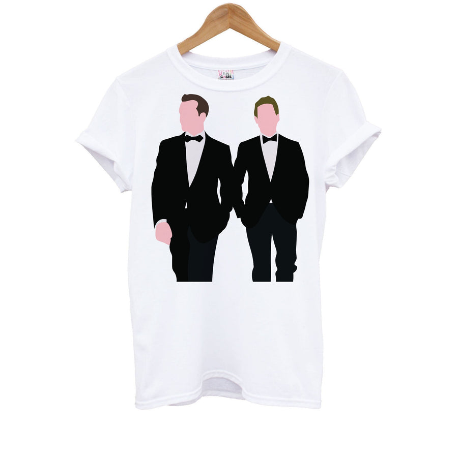 Harvey And Michael - Suits Kids T-Shirt
