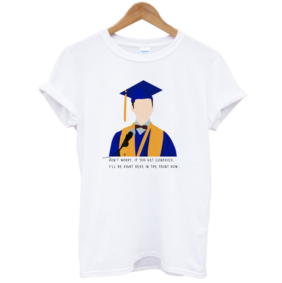 I'll Be Right Here In The Front Row - Young Sheldon T-Shirt