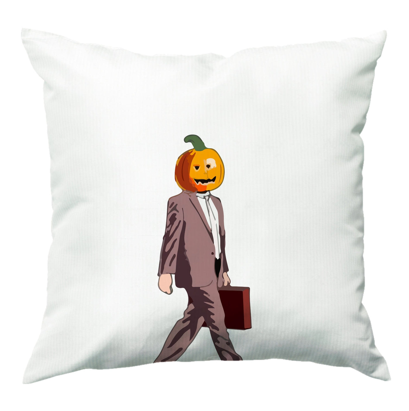 Dwight Pumpkin Head - The Office Cushion