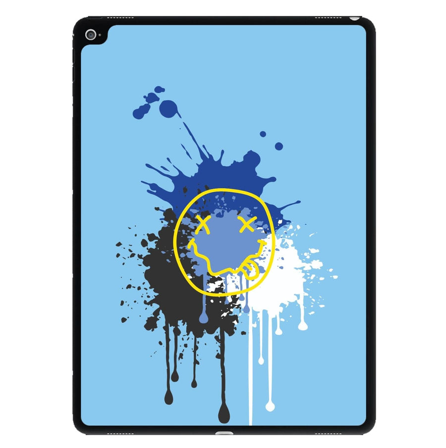 Blue Graffiti - Skate Aesthetic  iPad Case
