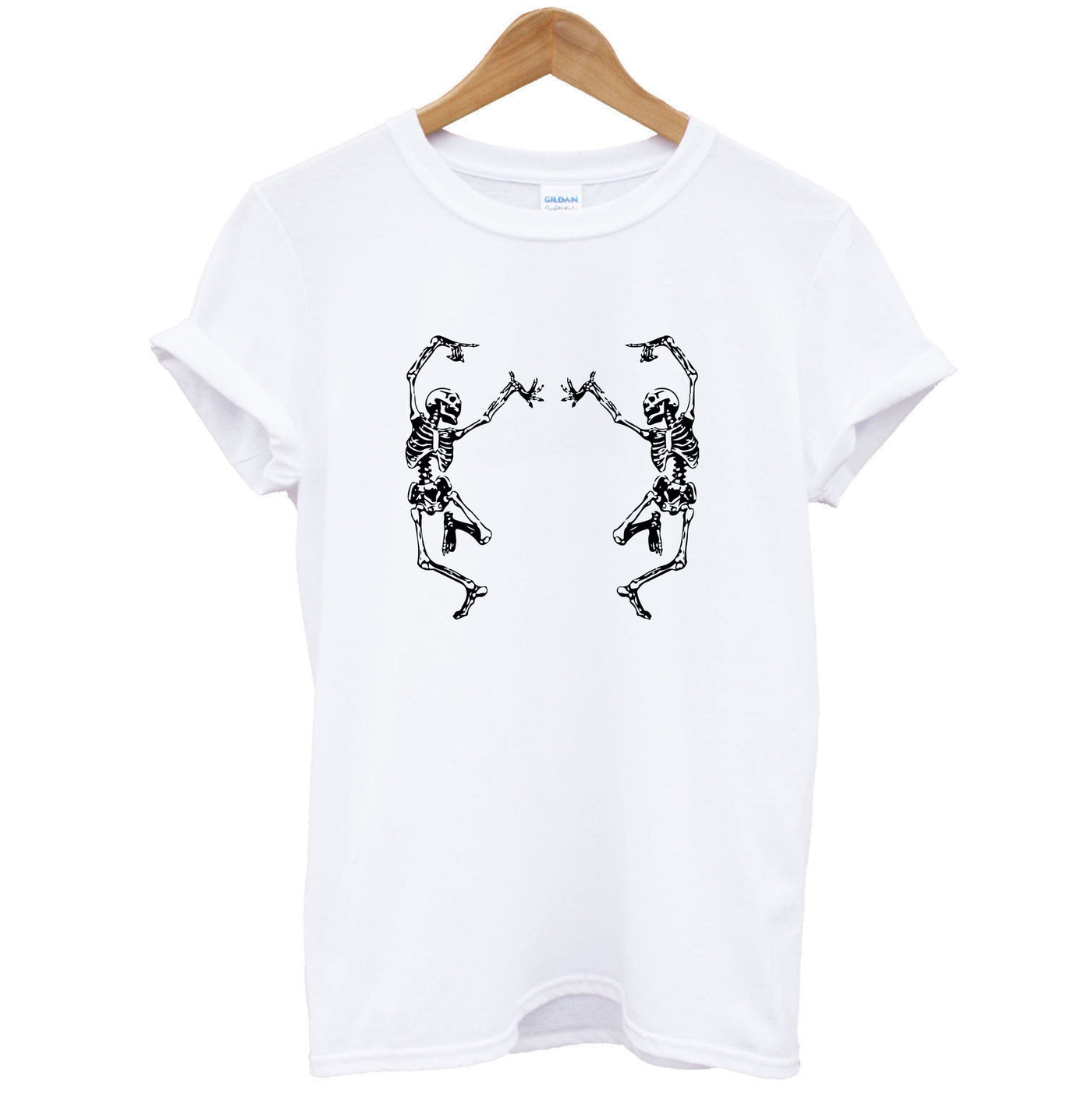 Dancing Skeletons - Halloween T-Shirt