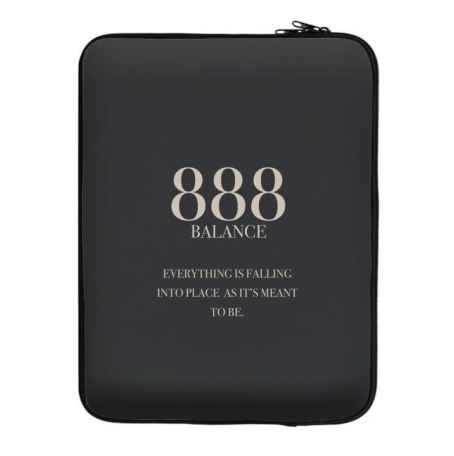 888 - Angel Numbers Laptop Sleeve