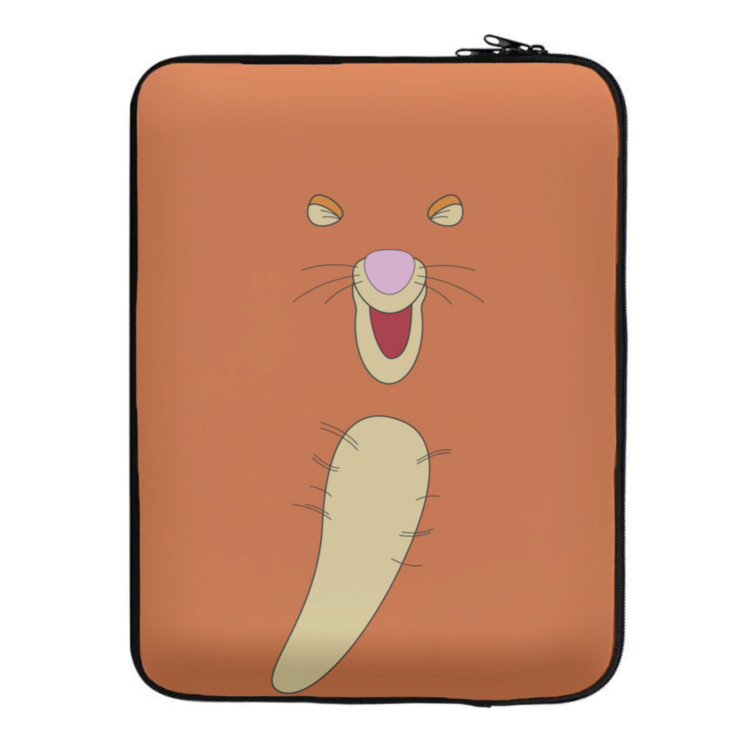 Faceless Bouncing Tiger Laptop Sleeve