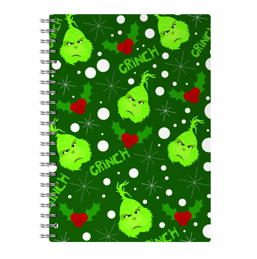 Pattern - Grinch Notebook