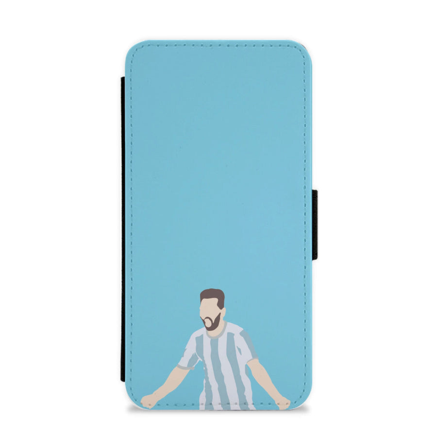 Lionel Messi Flip / Wallet Phone Case