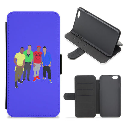 Members Purple Flip / Wallet Phone Case